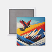 Aimant Le vol du condor (Recto/Verso)