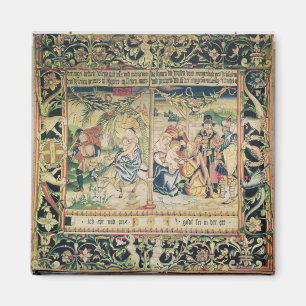 Aimant Le vol en l'Egypte et l'adoration de