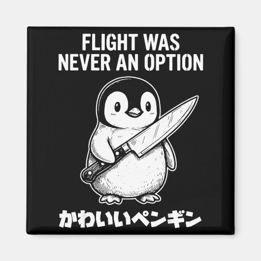 Aimant Le vol n'était jamais une option (Devant)
