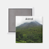 Aimant Le volcan Arenal (Recto/Verso)