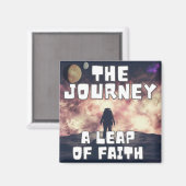 Aimant Le voyage - Un saut de foi (Recto/Verso)