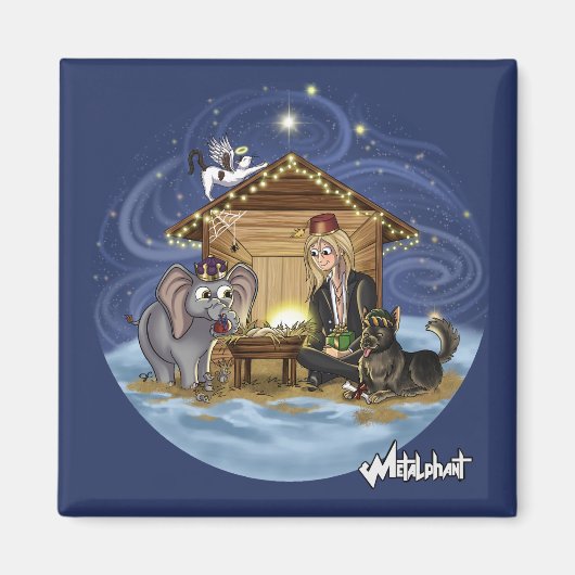 Aimant Le vrai sens de Noël de Metalphant Wilbur (Devant)