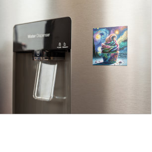 Aimant Le Whimsy de Van Gogh : l'aimant du cosmos de cupc