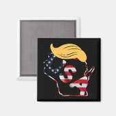 Aimant Le Wisconsin pour Trump (Recto/Verso)