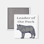 Aimant Leader du Pack Wolf (Recto/Verso)