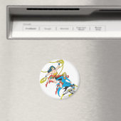 Aimant Leap des superhéroïnes (In Situ (Lave-vaisselle))