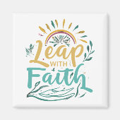 Aimant Leap with Faith (Devant)