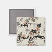 Aimant L'Eau Rappelle Les Plantes (Recto/Verso)