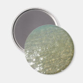 Aimant L'eau sur la plage I Photographie Abstraite de la (Recto/Verso)