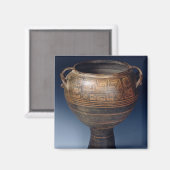 Aimant Lebes décorées d'un motif géométrique (Recto/Verso)