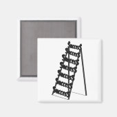 Aimant L'échelle du succès (Recto/Verso)