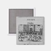 Aimant L'école de clôture (Recto/Verso)