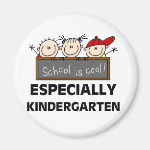 Aimant L'école de jardin d'enfants est fraîche
