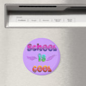 Aimant L'école est Cool - Paix (In Situ (Lave-vaisselle))