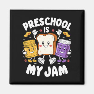 Aimant L'école maternelle est ma confiture Enseignant de 