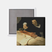 Aimant Leçon d'anatomie du Dr Nicolaes Tulp, 1632 (Recto/Verso)