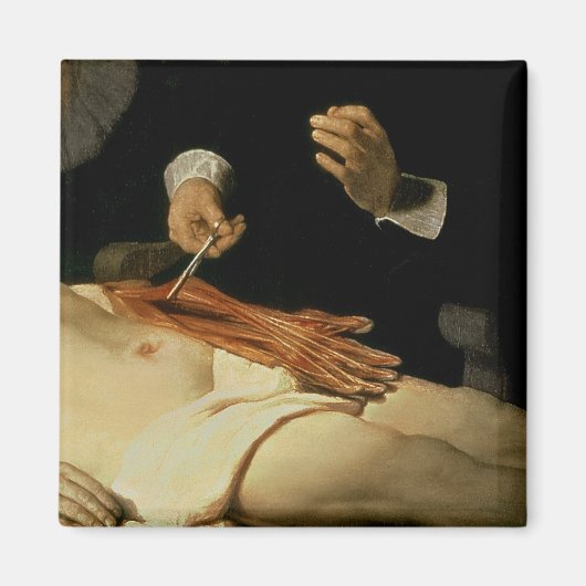 Aimant Leçon d'anatomie du Dr Nicolaes Tulp, 1632 (Devant)