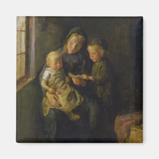 Aimant Leçon de lecture (Devant)