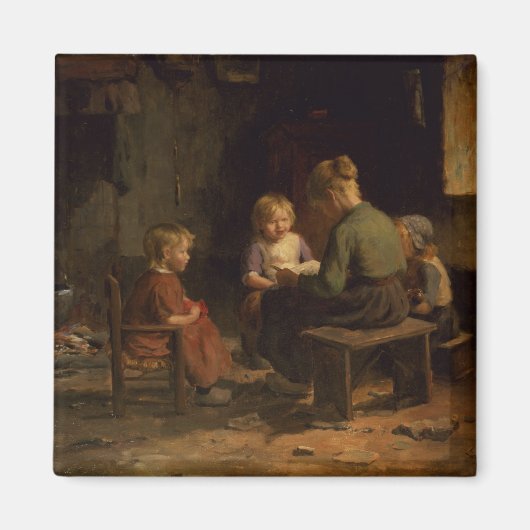 Aimant Leçon de lecture (Devant)