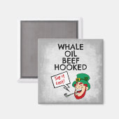 Aimant Leçon irlandaise : Boeuf à l'huile de baleine Hook (Recto/Verso)