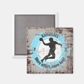 AIMANT LECTEUR DE HANDBALL (Recto/Verso)