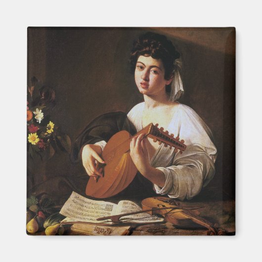 Aimant Lecteur De Lute, Caravaggio (Devant)