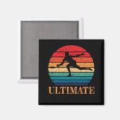 Aimant Lecteur Frisbee Retro Ultimate Lecteur Flying Disk (Recto/Verso)