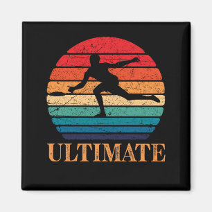 Aimant Lecteur Frisbee Retro Ultimate Lecteur Flying Disk