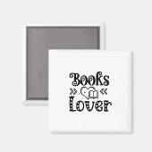 Aimant Lecture Art Books Lover (Recto/Verso)