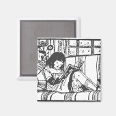 Aimant Lecture avec Dolly (Recto/Verso)