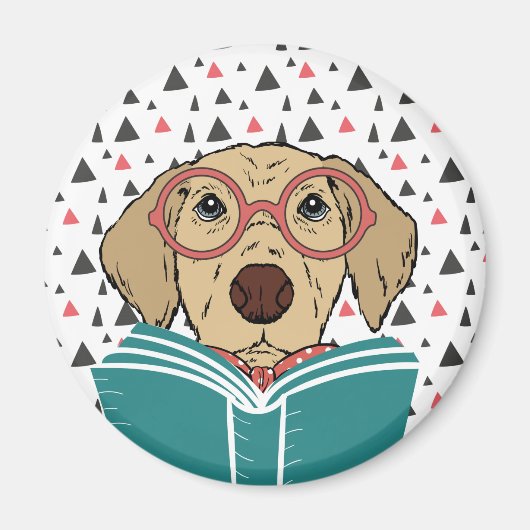 Aimant Lecture de l'aimant de chien (Devant)