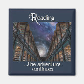 Aimant Lecture, l'aventure continue (Devant)