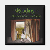 Aimant Lecture, l'aventure continue (Devant)