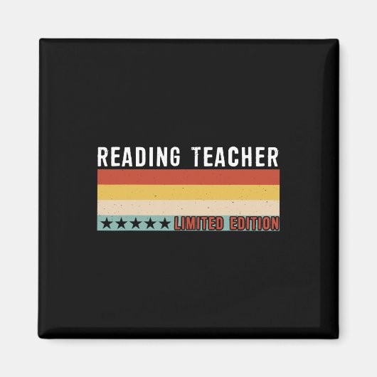 Aimant Lecture Professeur Titre de l'emploi Professeur Tr (Devant)