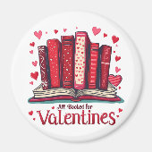 Aimant Lecture romantique Vibes Cosy Valentine Cadeau (Devant)
