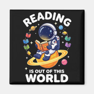 Aimant Lectures drôles sur l'espace sont des livres hors