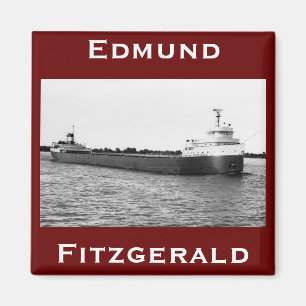 Aimant L'Edmund Fitzgerald sur la rivière St. Clair