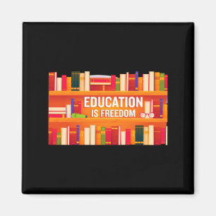 Aimant L'éducation est la liberté Histoire noire Afrique