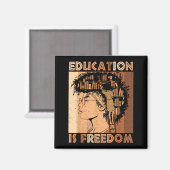 Aimant L'éducation est un professeur noir dom livres hist (Recto/Verso)