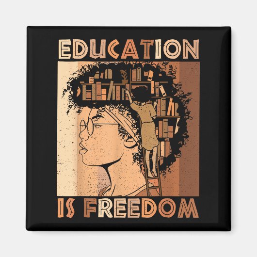 Aimant L'éducation est un professeur noir dom livres hist (Devant)