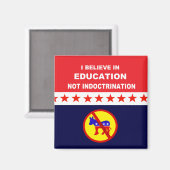 Aimant L'éducation et non l'endoctrinement (Recto/Verso)