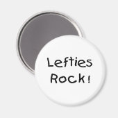 Aimant Lefties Rock (Recto/Verso)