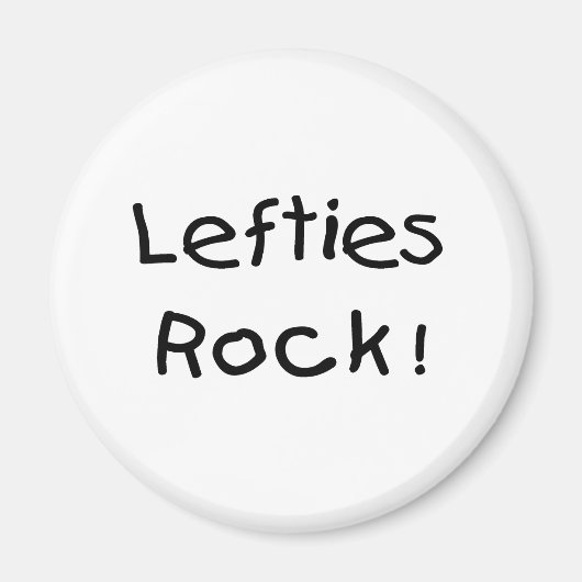 Aimant Lefties Rock (Devant)