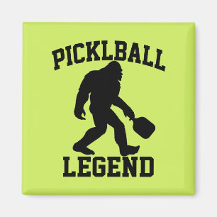 Aimant Légende drôle de Bigfoot Pickleball