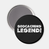 Aimant Légende du géocaching ! (Recto/Verso)