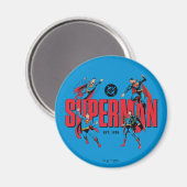 Aimant Légendes de Superman pour toujours Graphique (Recto/Verso)