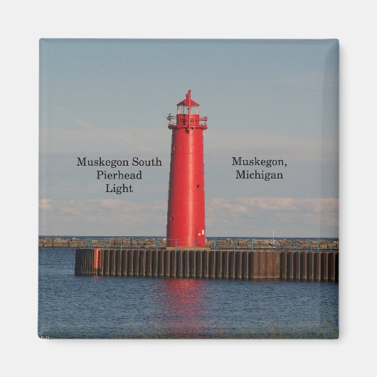 Aimant léger de tête de pont sud de Muskegon (Devant)