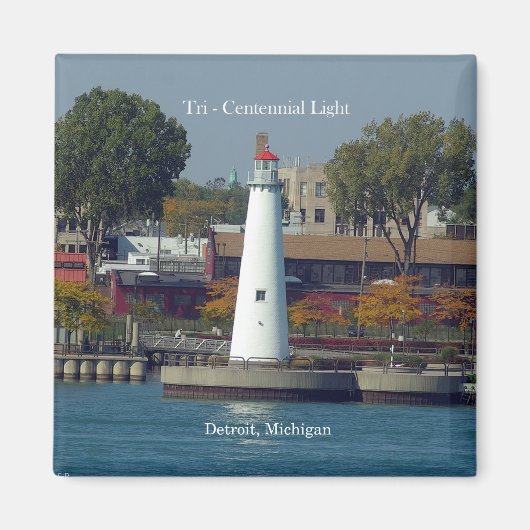 Aimant léger trici centenaire (Devant)