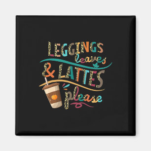 Aimant Leggings Feuilles et lattes S'il vous plaît Citrou