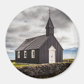 Aimant L'Église Noire De Budir, Islande (Devant)